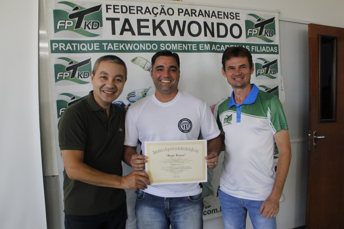 Menção Honrosa ao&nbsp;Taekwondo