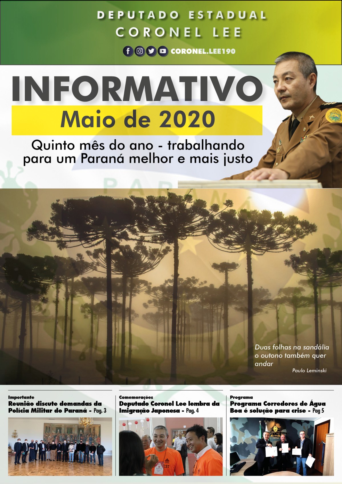 INFORMATIVO – MAIO&nbsp;2020