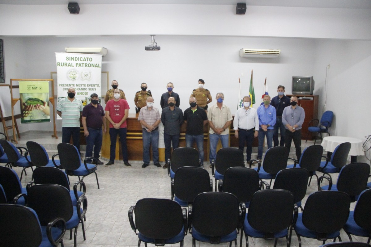 Encontro com produtores no Sindicato Rural em&nbsp;Palotina