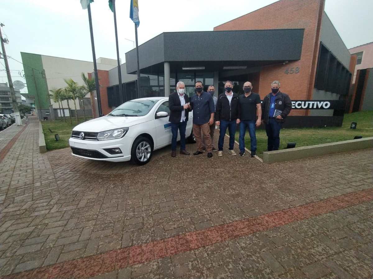 Guaraniaçu recebe automóvel por meio de emenda do Deputado Coronel&nbsp;Lee