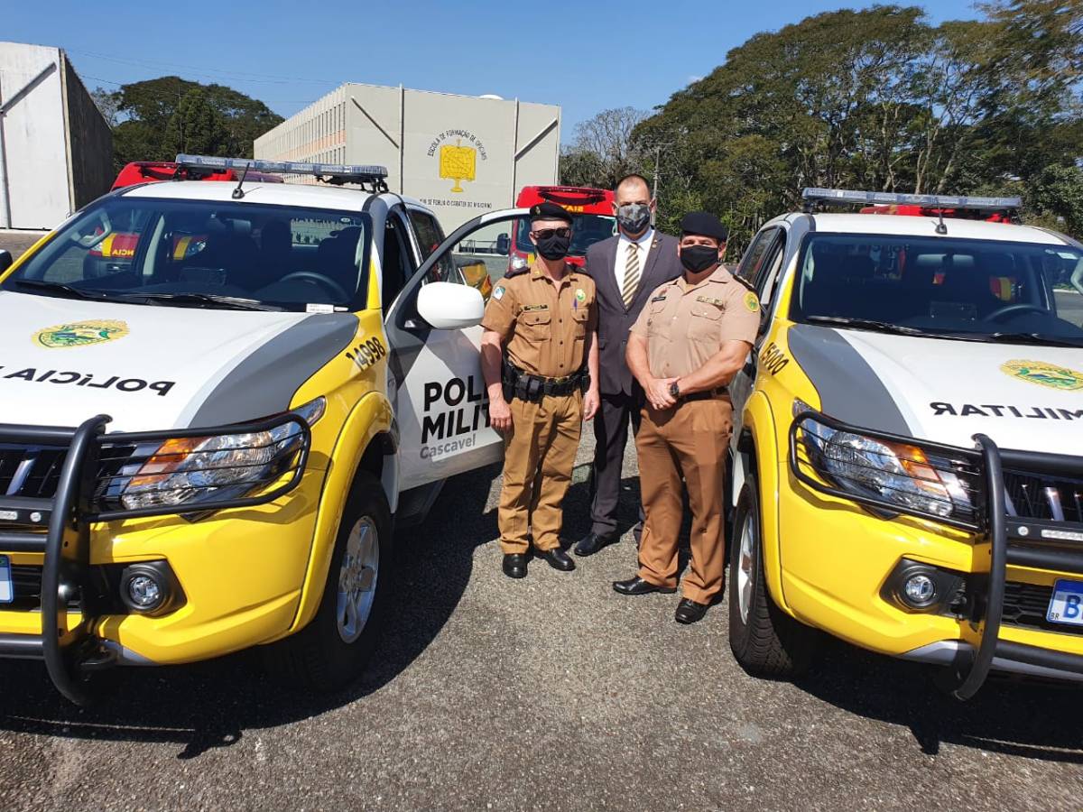 Quatro cidades são contempladas com viaturas por meio de&nbsp;emendas