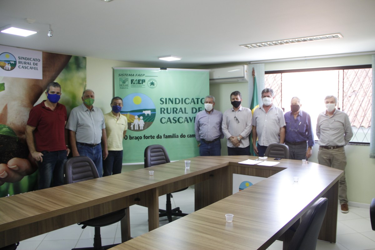 Visita ao Sindicato Rural de Cascavel foi&nbsp;produtiva
