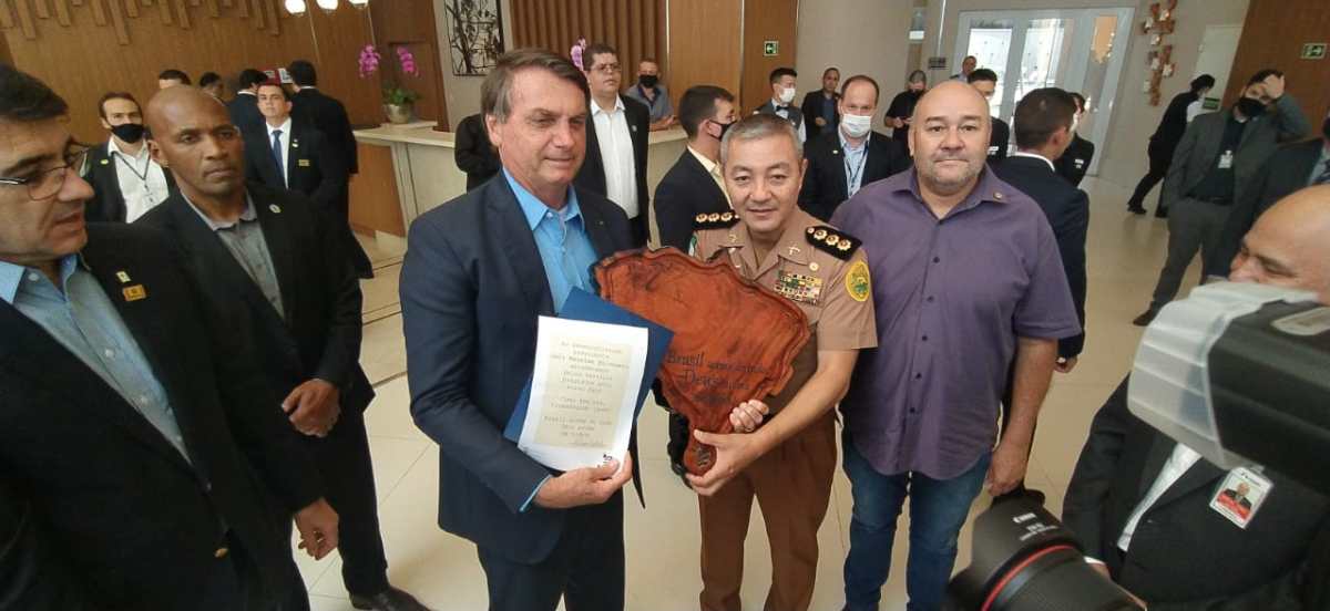 Visita do Presidente Jair Messias Bolsonaro em&nbsp;Foz